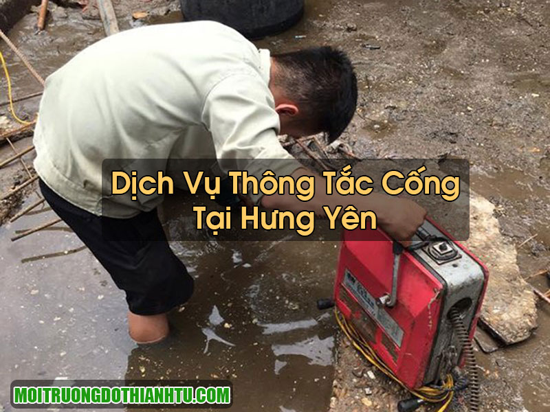 Thông Tắc Cống Tại Hưng Yên